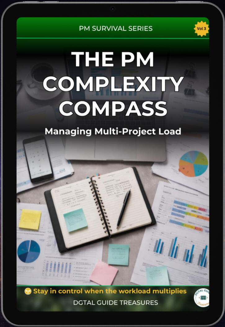 Cover of The PM Complexity Compass, book three of The PM Survival Series